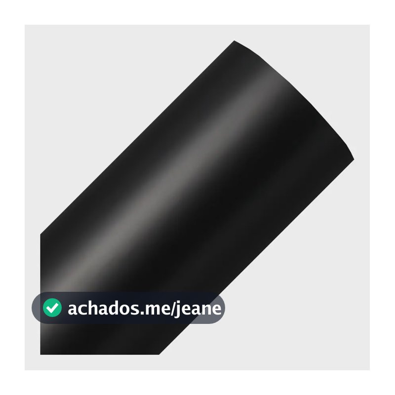Adesivo Preto Fosco Envelopamento Automotivo 3m X 50cm