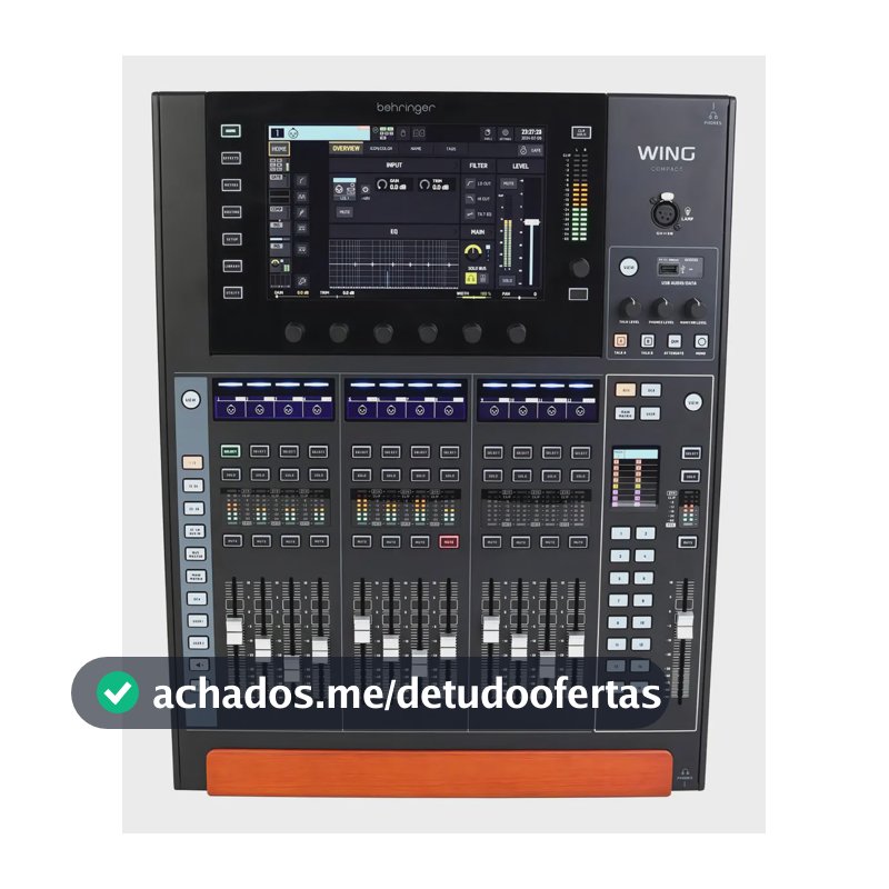 Mesa Som Profissional Behringer Wing Compact 48 Canais