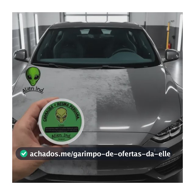 Cera Espelhamento Cerâmico Tira Riscos Repele Água Alien Ind