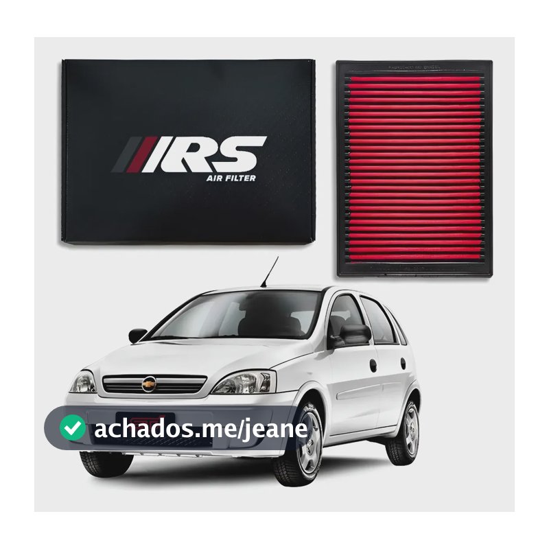 Filtro Ar Esportivo Inbox Chevrolet Corsa 1.4 8v 2011 Rs Rs Filtros#corsg