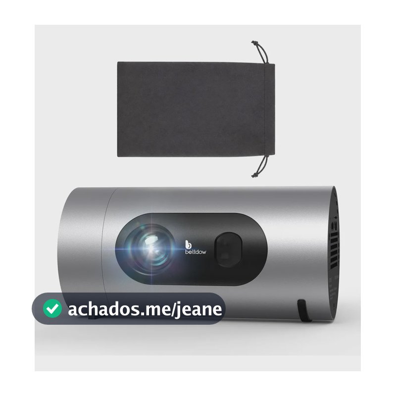 Projetor Portátil Bettdowac1093pro 350ansi 4kgtv Com Netflix Cinza-escuro 127/220v