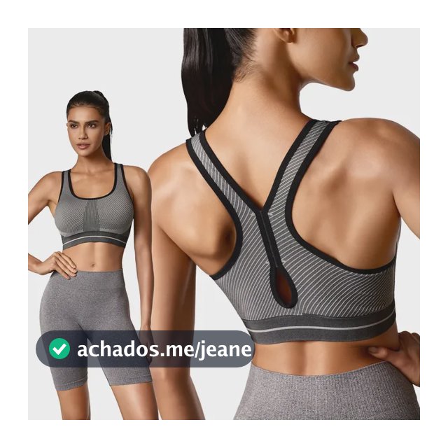 Kit 2 Top De Academia Feminina Forte Apoio Bojo Removíveis