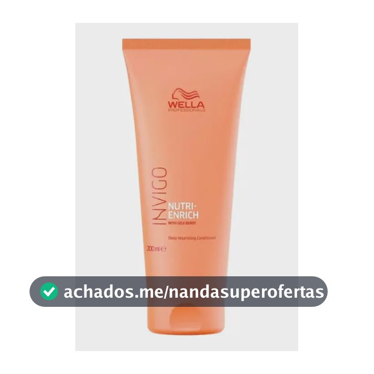 Condicionador Invigo Nutri Enrich 200ml Wella Professionals