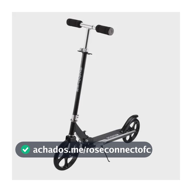 Atentu Patinete Infantil Menina Menino Adulto Adolescente preto e dobrável
