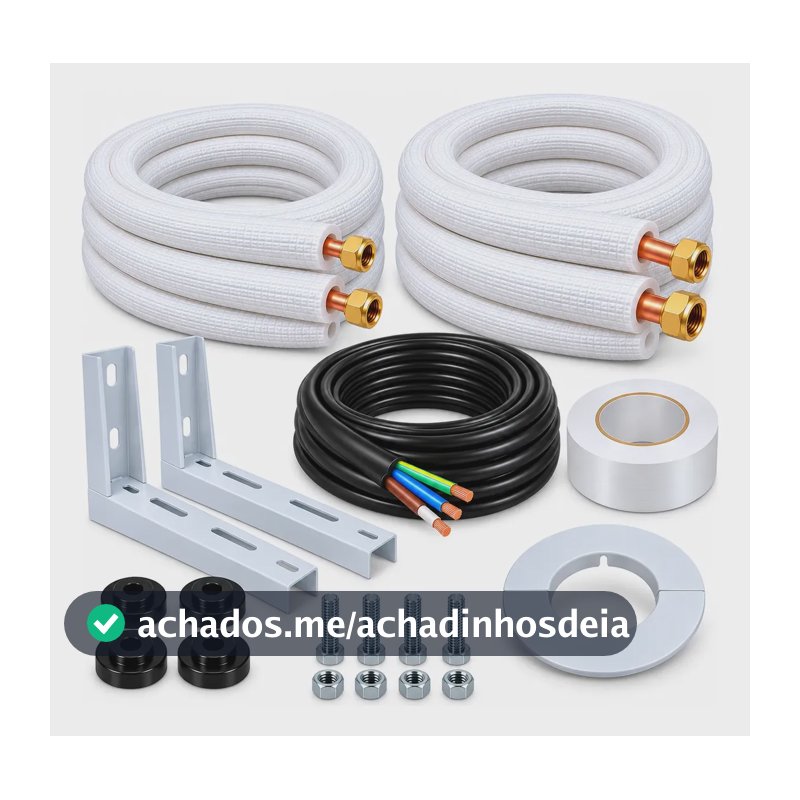 Kit Instalação Ar Condicionado Split 7 A 12000btus 3 Metros