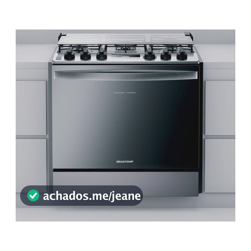 Fogão De Embutir Brastemp 5 Bocas Inox - Bys5pcr