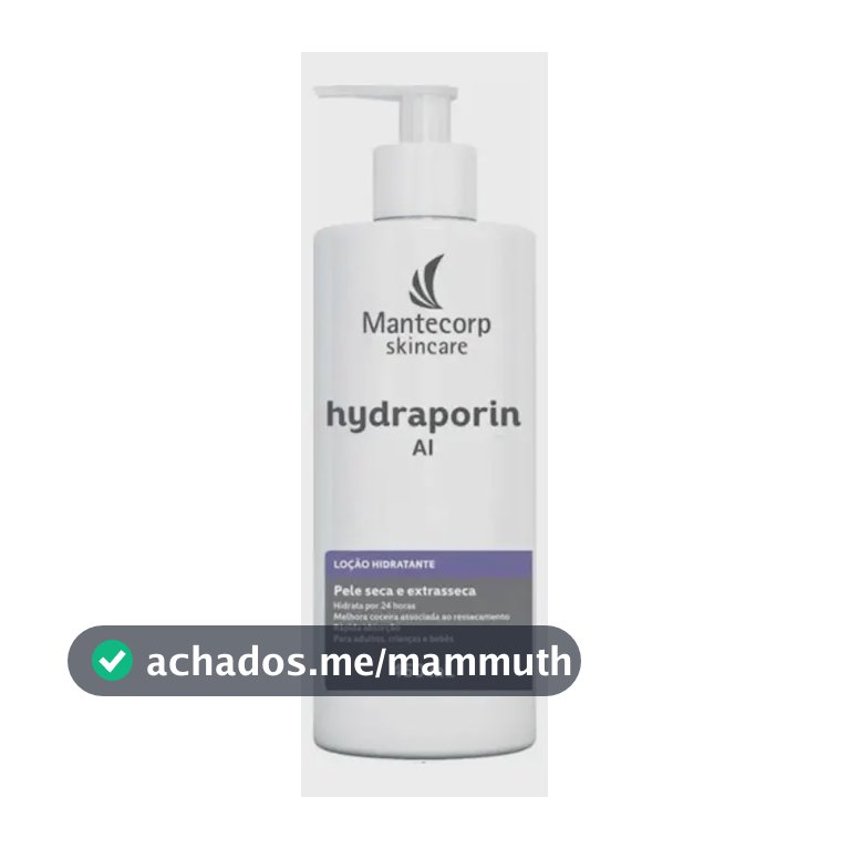 Mantecorp Hidratante Corporal Hydraporin AI 450g