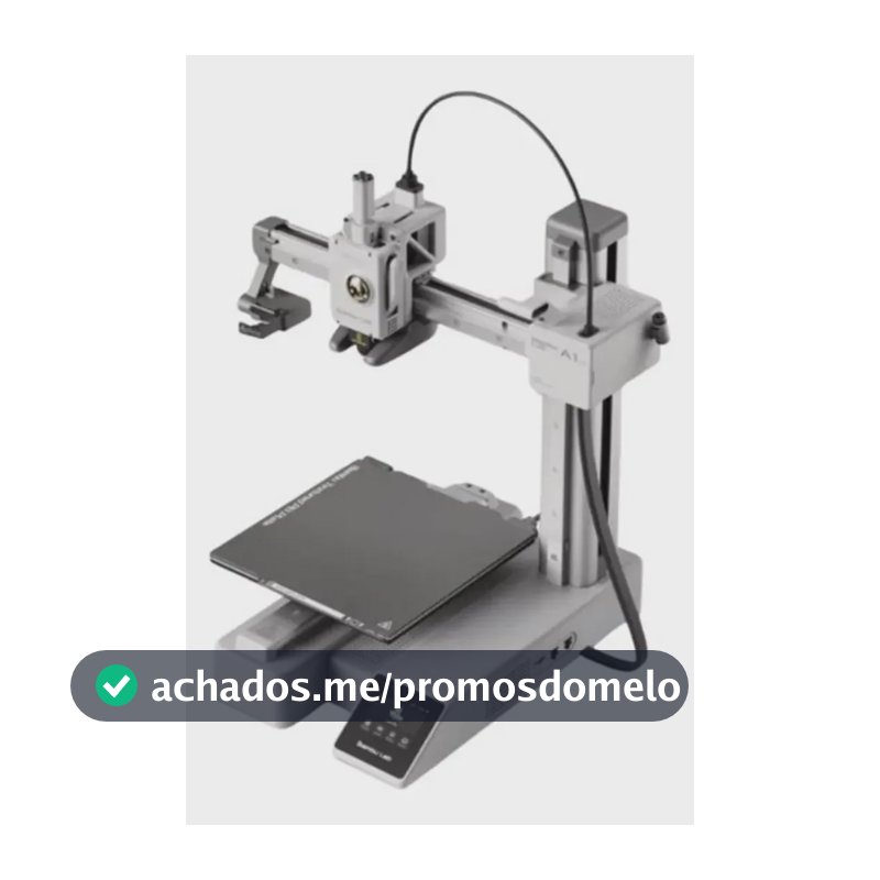 Impressora 3D Bambu Lab A1 Mini cor cinza Sem AMS