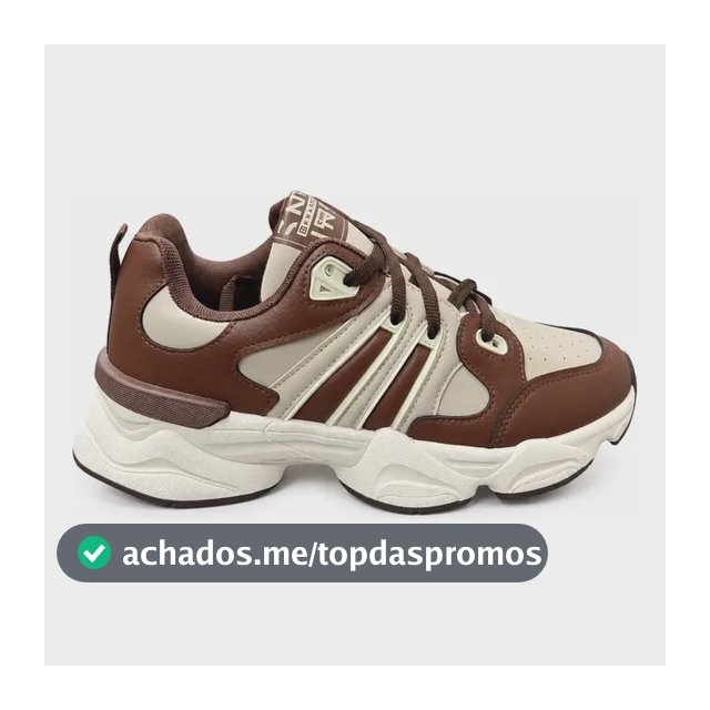 Tenis Feminino Chunky Ramarim Casual Conforto Original