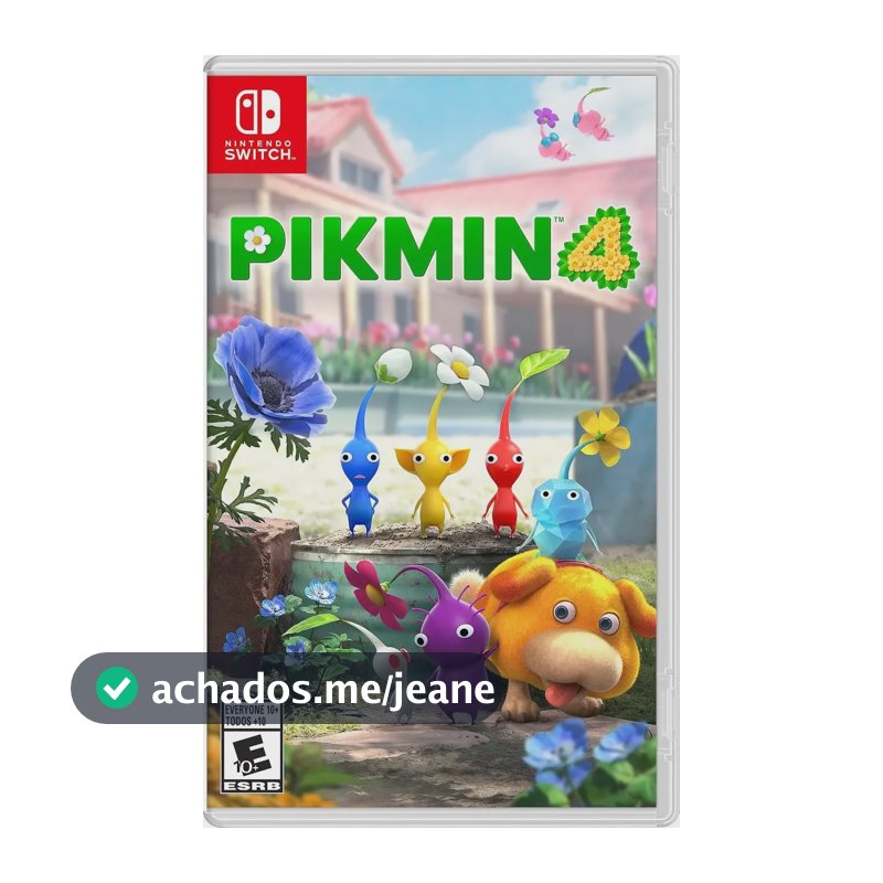 Jogo Pikmin 4 Switch Midia Fisica