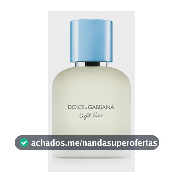 Perfume Masculino Dolce&Gabbana Light Blue Pour Homme EDT 50ml