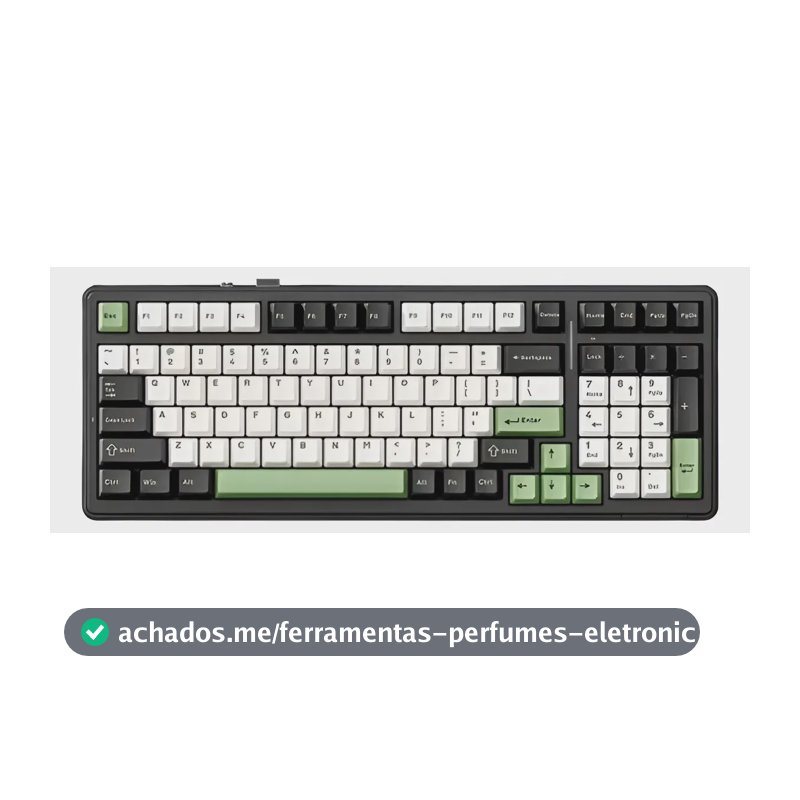 Teclado Mecânico Aula F99 Bluetooth 5.0/2.4ghz Hot Swap Cor De Teclado Preto Idioma Inglês Internacional
