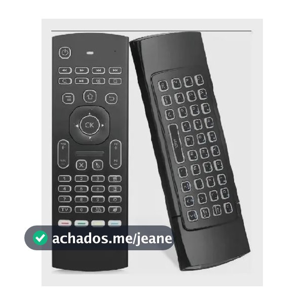Controle Air Mouse Com Sensor E Teclado Le-7715