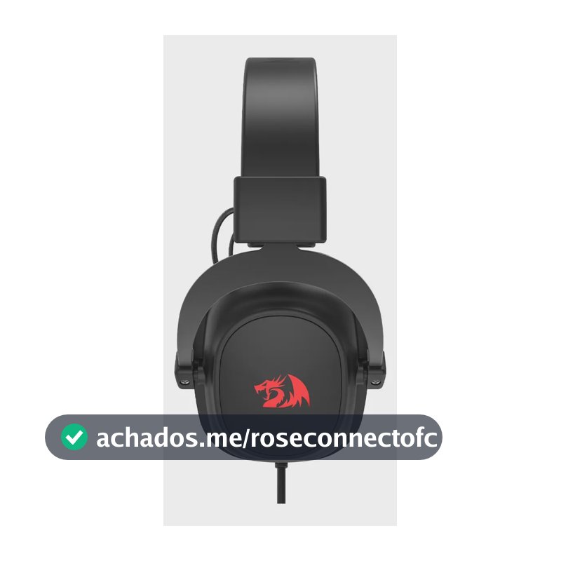 Headset Gamer Redragon Zeus Lite Preto P3 H510-lt Preto