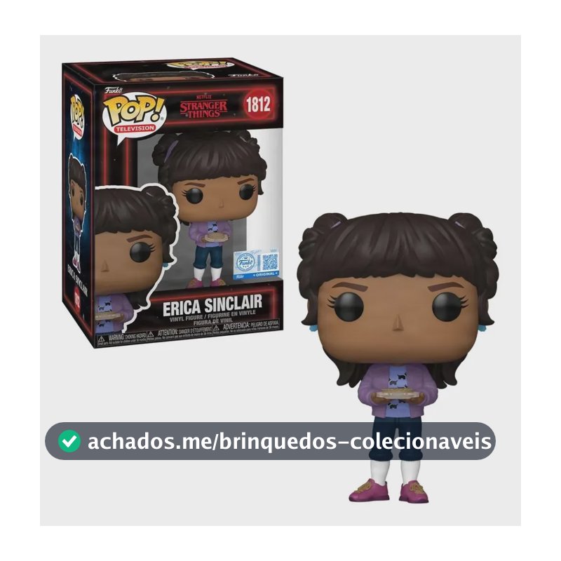 Boneco Funko Pop! Exclusivo Stranger Thingst5 Erica Sinclair