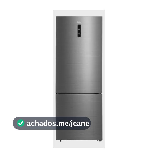 Geladeira Inverse Frost Free 416l Inverter Cor Inox Midea Cor Prateado 110V/220V