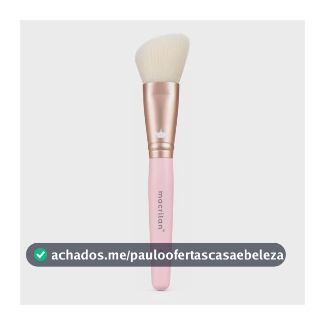 Kit Pincéis De Maquiagem Macrilan Linha Bff Profissional 5 Individual F04 Blush
