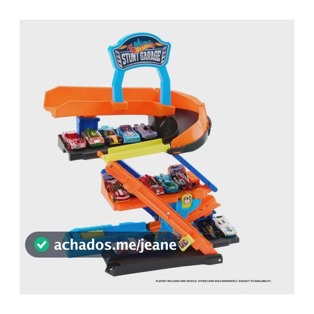 Pista Hot Wheels City Garagem De Acrobacias Mattel