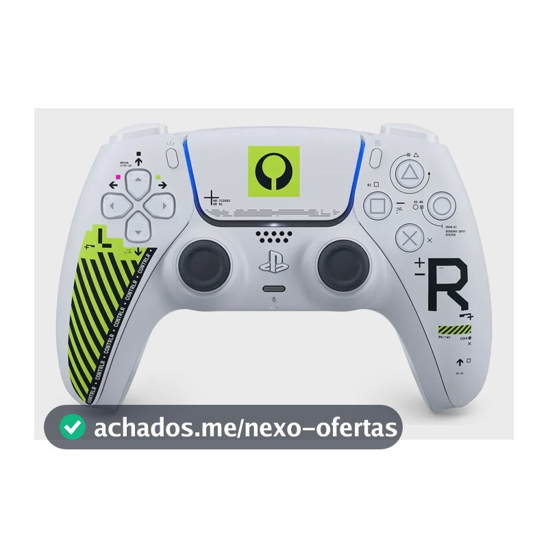 Controle Ps5 Dualsense Edição Limitada Marathon Branco