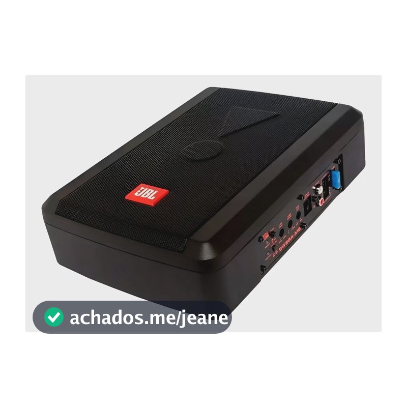 Caixa Amplificada Ativa Jbl Slim 6x8 Polegadas Sw68a-ms 100w Preto