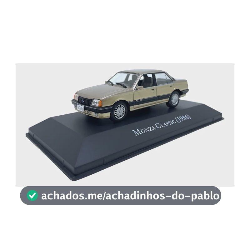 Coleção Chevrolet Série Ouro: Monza Classic (1986) - Ed 32 Bege