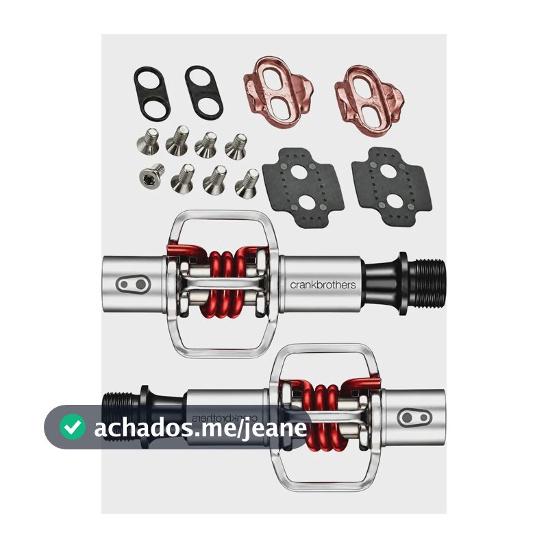 Pedal Clip Crankbrothers Egg Beater 1 Taco Pra Sapatilha Mtb Vermelho