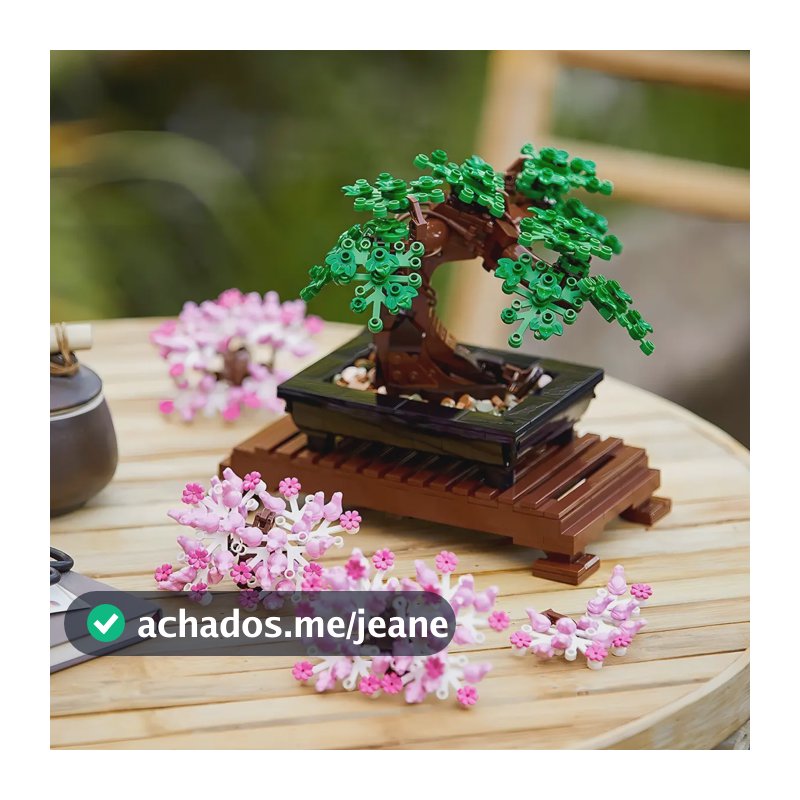 Kit de construção Lego Bonsai Tree 10281 (878 peças)
