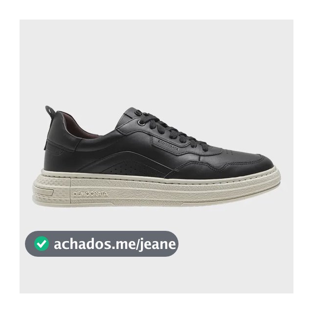 Tenis Democrata Jake Sapatenis Sneakers Casual 100% Couro