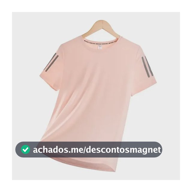 Camiseta Básica  Exercícios De Verão Feminina Seda Gelada