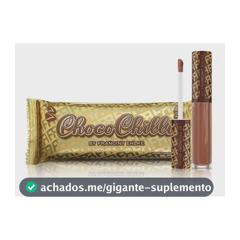 Brilho Labial Franciny Ehlke Choco Chilli Gloss Chocolate