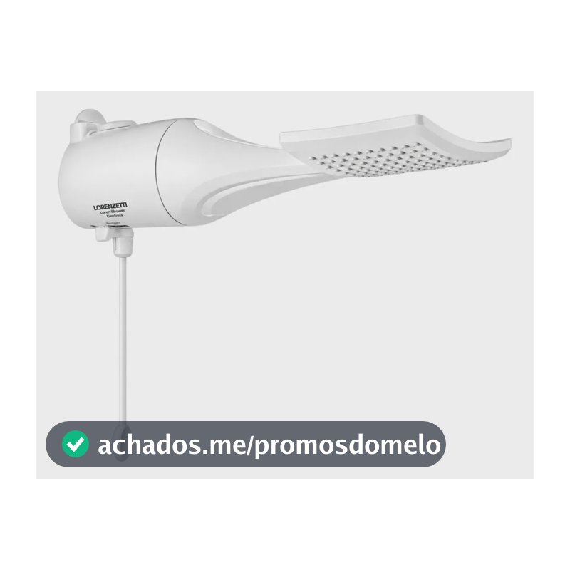 Chuveiro Ducha Loren Shower Eletrônica 7500w 220v Lorenzetti