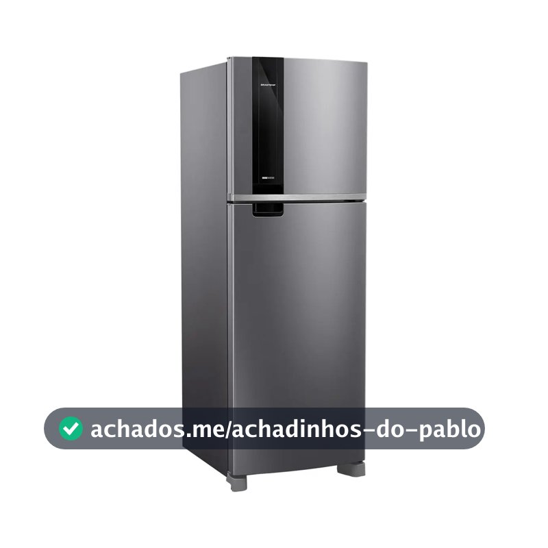 Geladeira Brastemp Frost Free 385 Litros Duplex Inox - BRM46MK