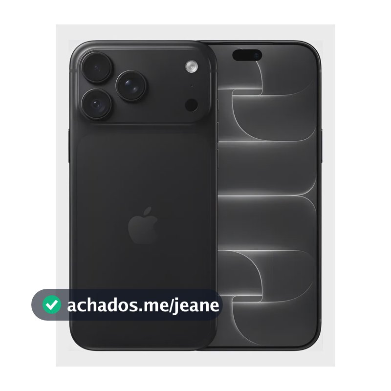 iPhone 18 Pro Max 256gb Lacrado Garantia Apple C/ Nfe Preto