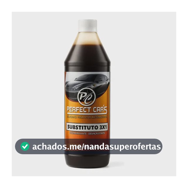 Shampoo Automotivo Desengraxante Substituto 3x1 Perfect Cars