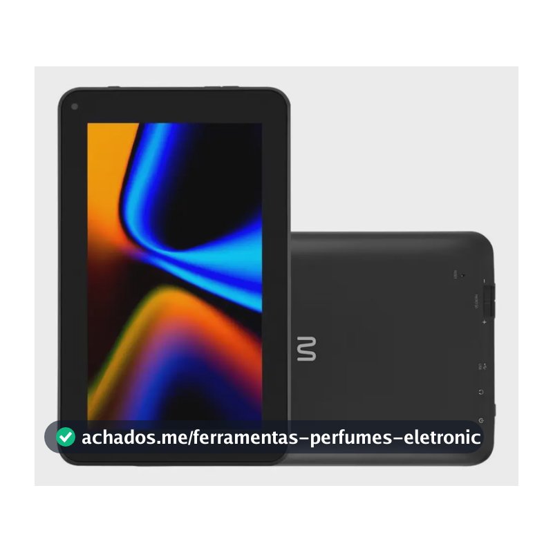 Tablet Multi M7 Com Tela De 7 Polegadas 64gb, Android 13 Preto