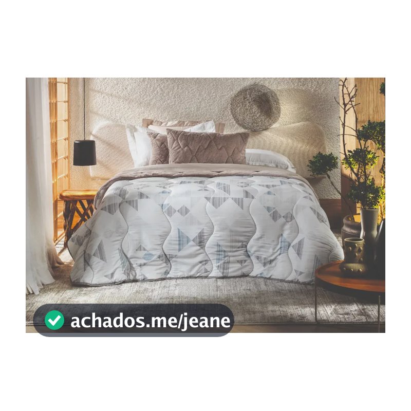 Coberdrom Edredom Grosso Dupla Face Blend Comforto Casal Altenburg