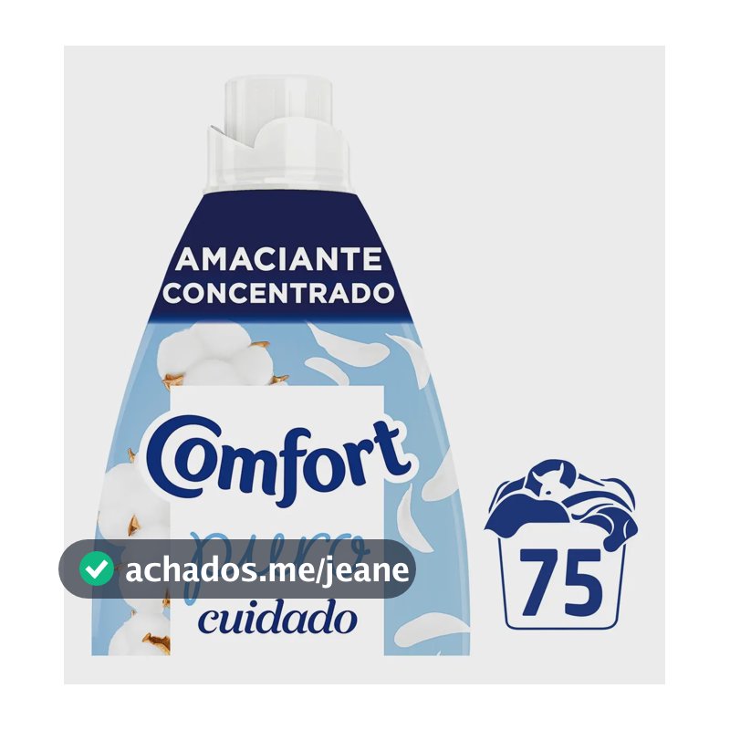 Amaciante de Roupa Concentrado Puro Cuidado Comfort Frasco 1,5l