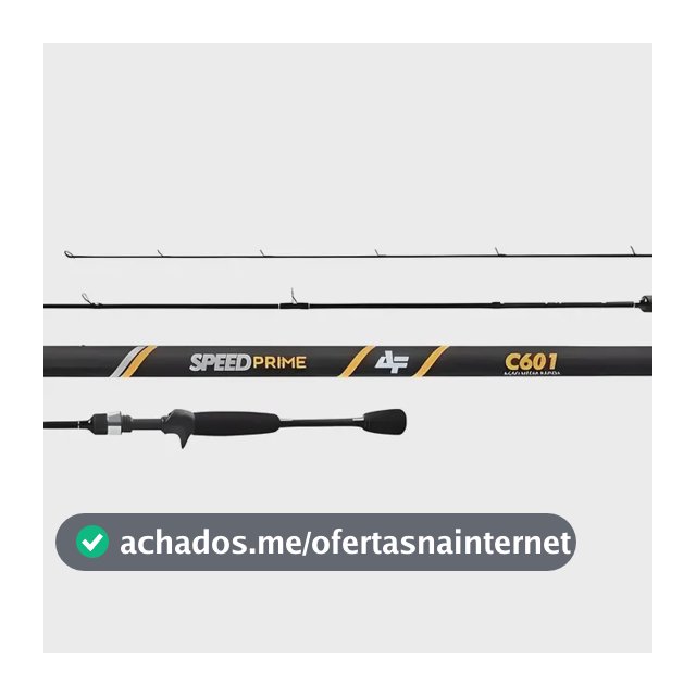 Vara Pesca Carretilha Speed Prime C561 1,68m 6-10lb Albatroz