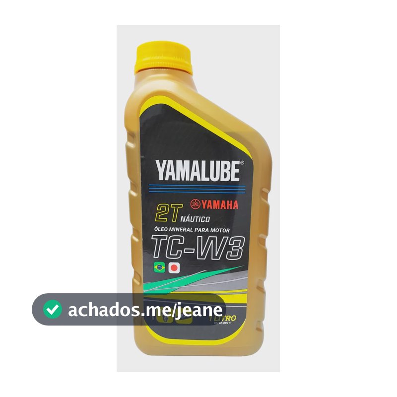 Óleo Motores De Popa 2 Tempos Yamalube Tcw3 1 Litro