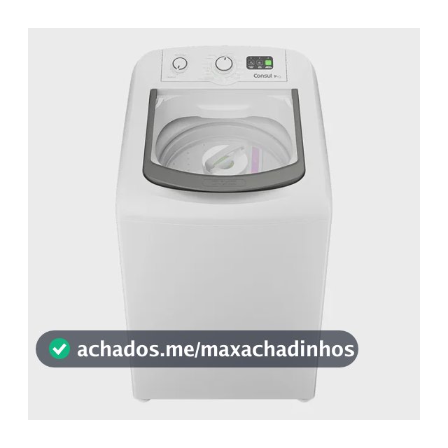 Máquina De Lavar Consul 9kg Branca Com Dosagem Econômica - C 110v Branco