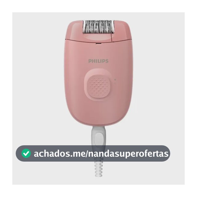 Depilador Philips Satinelli Bre229/00 Bivolt - Rosa