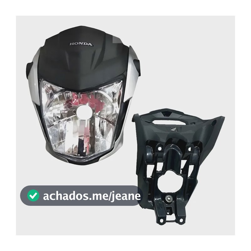 Frente Fan / Start 160 Completa 2022 A 2023 Prata
