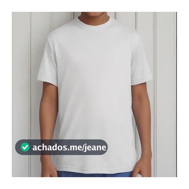 Kit 5 Camiseta Poliéster Infantil Lisa Camisa P Sublimação