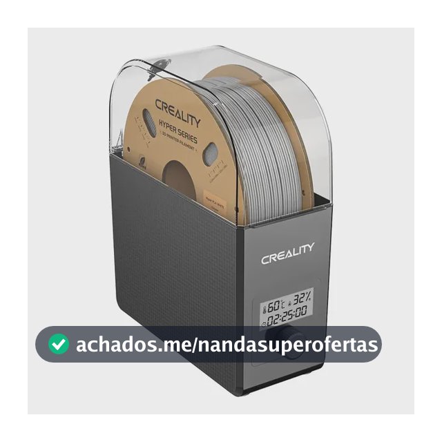 Caixa Secadora De Filamento - Dry Box - Creality 2.0 110v 110v