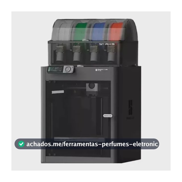 Impressora 3d Bambu Lab P1s Combo Ams Cinza-escuro