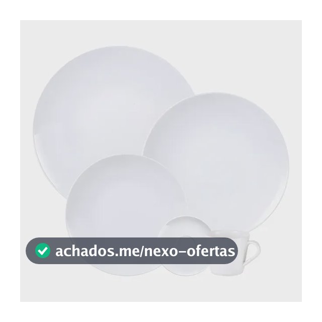 Aparelho De Jantar Tramontina Leonora Em Porcelana 20 Peças