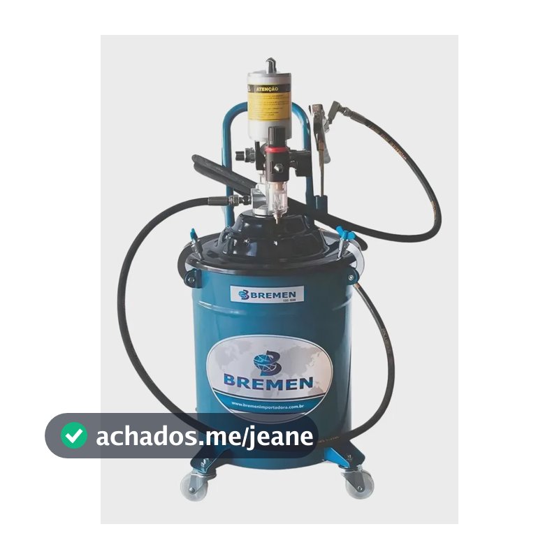 Bomba Propulsora Pneumática Para Graxa 20Kg Bremen 8596