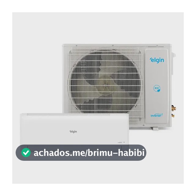 Ar-condicionado 9k Elgin Inverter Iii R-32 Quente Frio 220v Branco