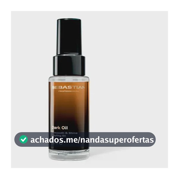 Óleo Capilar Sebastian Professional Dark Oil 30 ml