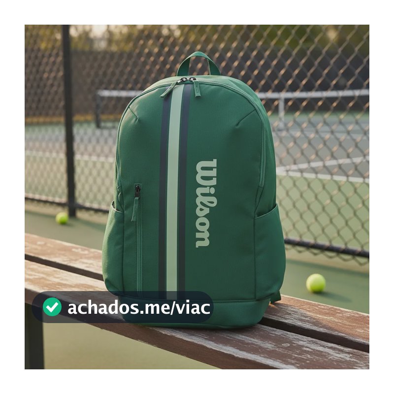 Mochila Team Wilson - Cor: Verde Verde Liso